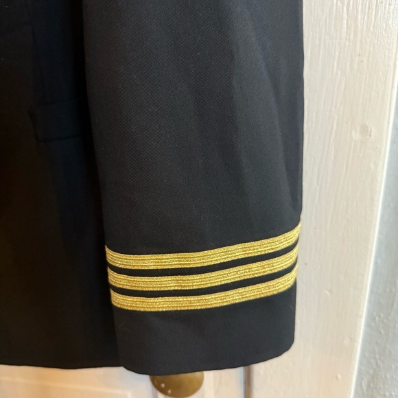 Vintage Delta Pilots First Officer Jacket 50S - Picture 4 of 16